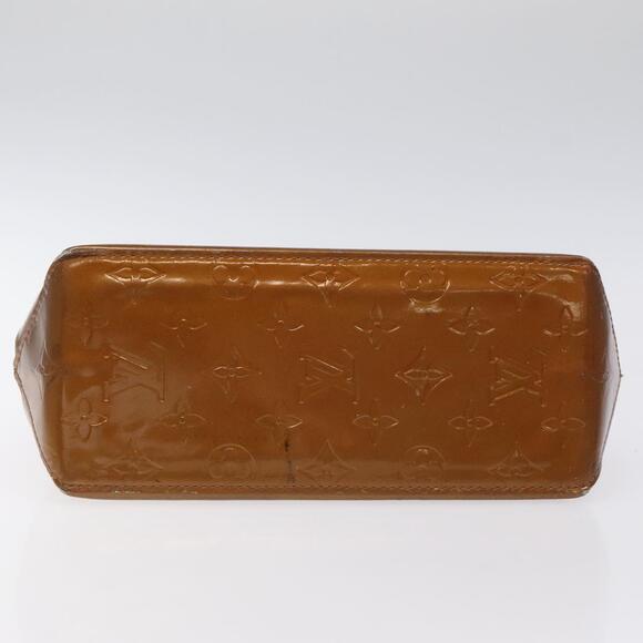 LOUIS VUITTON Monogram Vernis Reade PM Hand Bag Bronze M91146 - Picture 5 of 16